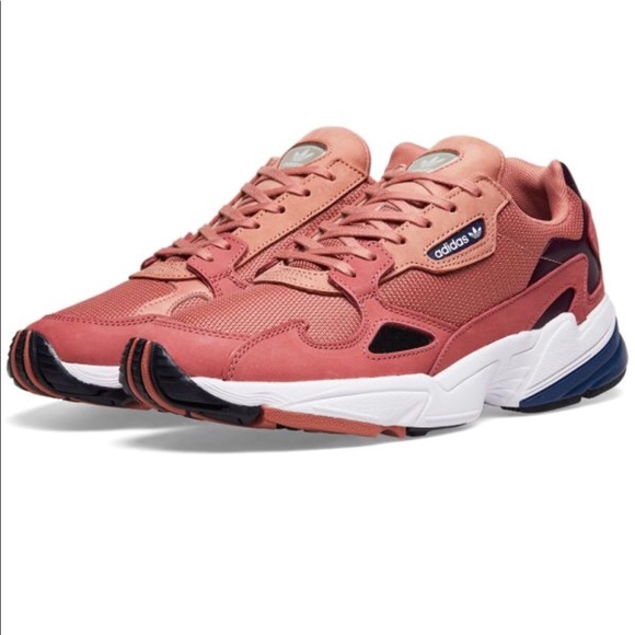adidas falcon raw pink